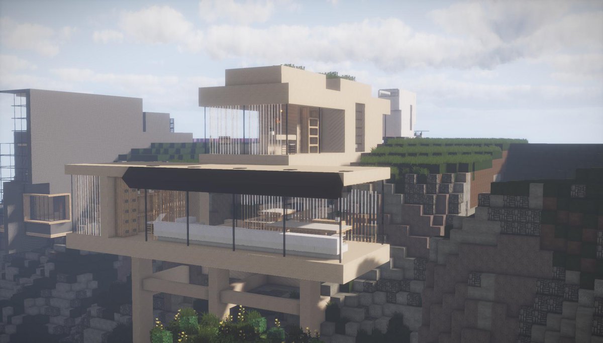 _JustFil_'s tweet image. New house on @SBCreativeMC for the cliffside home comp by @AzzDazz_ 

@Phosphor_Co