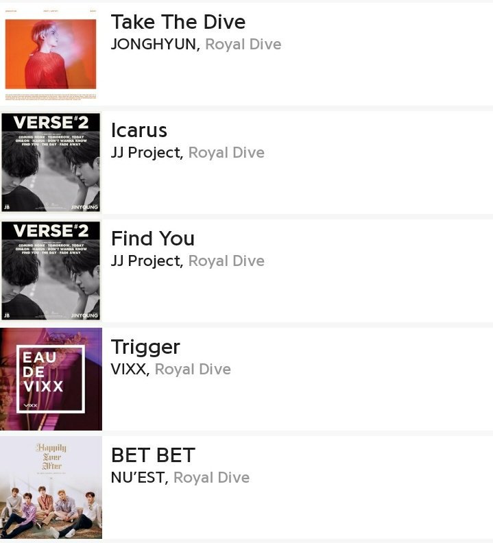 taeyoyong's tweet image. Taeyong participated in the song writing and composition. He work with a well-known producer Royal Dive #LongFlight #태용 

here are some works of Royal Dive: