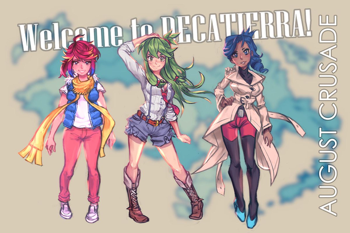 MartyPCSR's tweet image. 📌It&apos;s #PortfolioDay! I&apos;m Marty, a character artist &amp;amp; game dev! I&apos;m working on my game project called August Crusade, and love worldbuilding and character design. I&apos;m open for commission work too! Thanks for taking a look! 
🔸| martypcsr.com
🔹| curiouscat.me/MartyPCSR