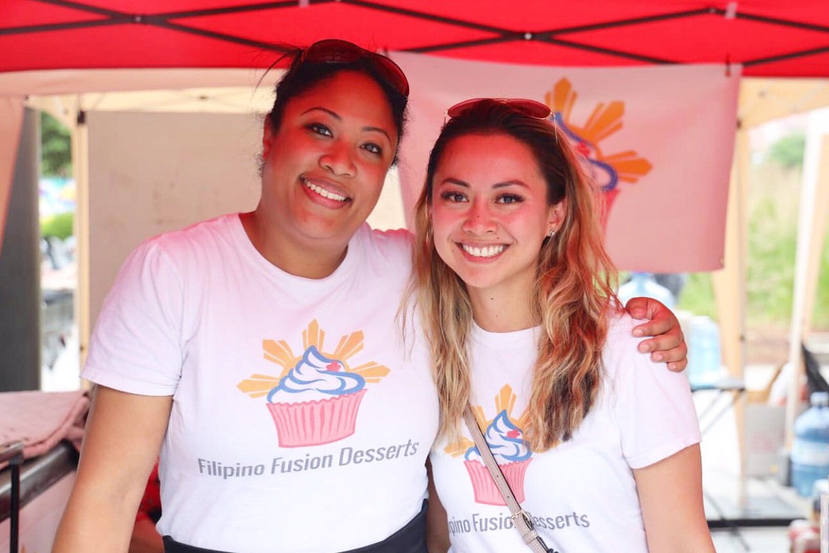 We want to take a moment to say thank you for coming out and visiting us this weekend at #PhilFestSauga
We appreciate you coming out, trying our desserts &amp; for providing us with feedback. This helps us continually grow, learn, and get better each day. Rechie &amp; Sue 📷: <a href="/ftvcanada/">Filipino TV</a>
