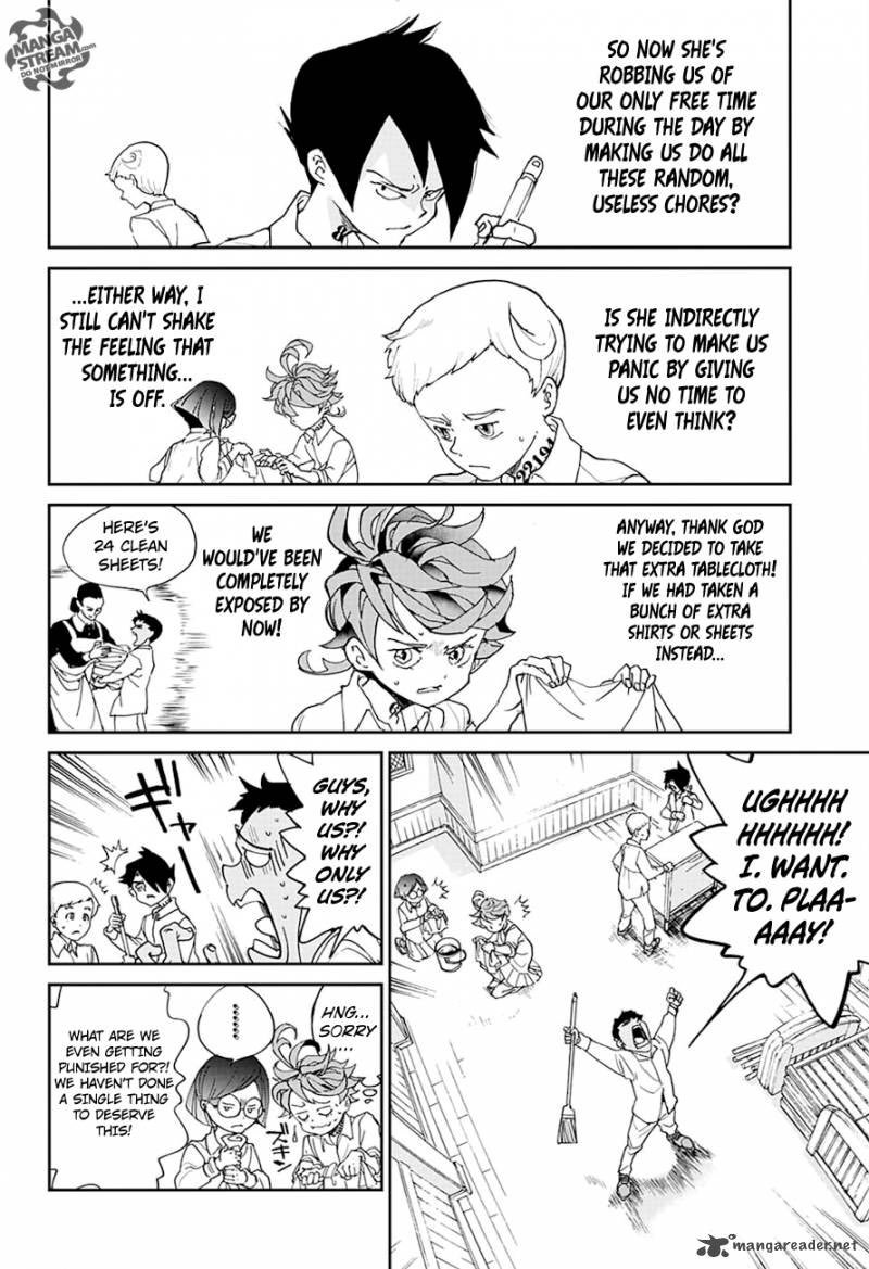 ultranova22194's tweet photo. Well here’s something you didn’t see in the anime! #ThePromisedNeverland #YakusokunoNeverland #emmathepromisedneverland #normanthepromisedneverland #raytpn #mamatpn #gildatpn #dontpn #manga #anime https://t.co/mJK1SsakBj