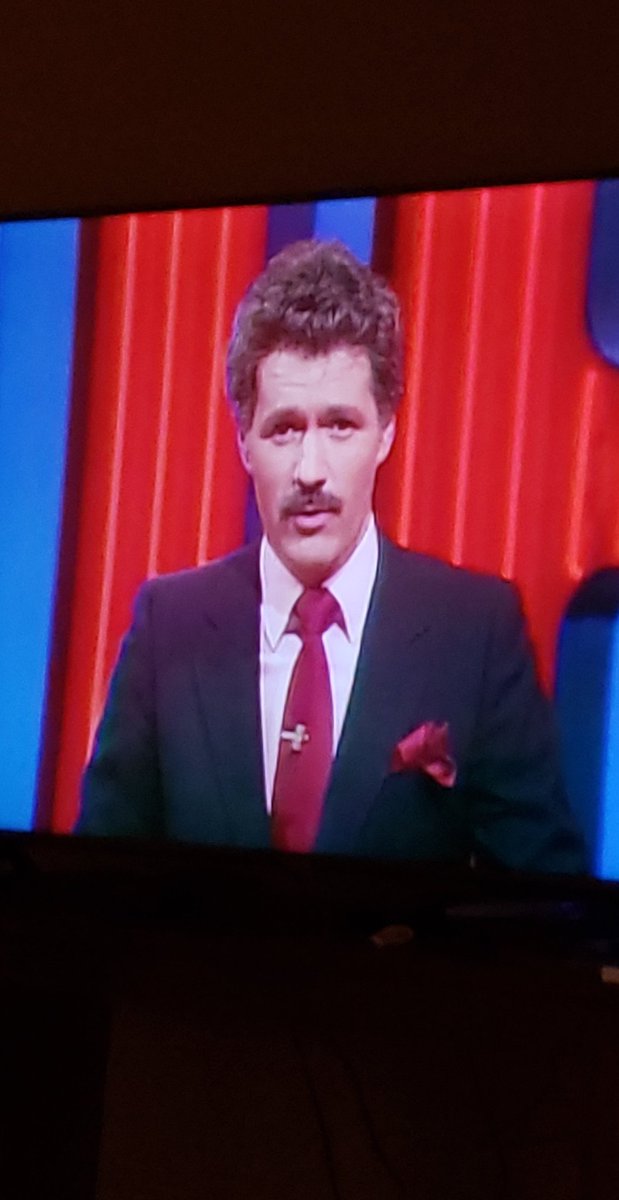 2005Blake's tweet photo. Watching classic @Jeopardy episodes and wishing the best for #alextrebek #fuckcancer https://t.co/ummWCakzYx