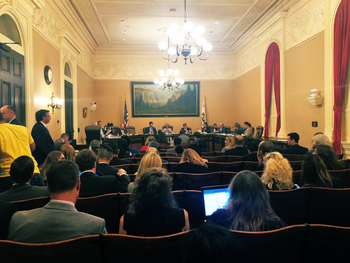 kbashamilton's tweet photo. Heading into the 9th - that’s right NINTH - hour of Senate Judiciary Committee. 2 of our 3 bills have been heard and passed out 🎉 but still waiting on #AB911. it’s been a long long long long day 😫 #CaLeg @astrid2226 https://t.co/Z8H0aPR9Hr