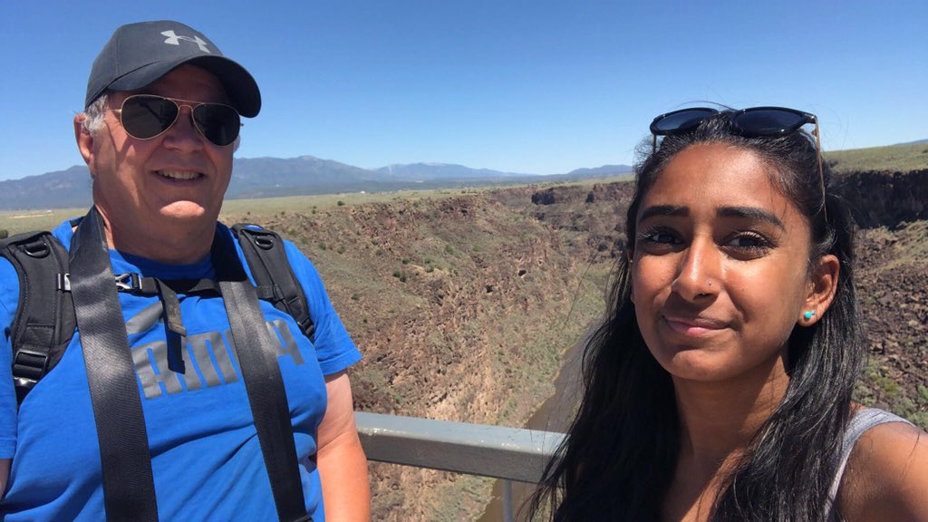 Todd Wilhelm Leah Took This Selfie On The Rio Grande River Gorge Bridge 650 Feet Above The River Sadly Also Called The Rio Grande River Suicide Bridge As 127 People