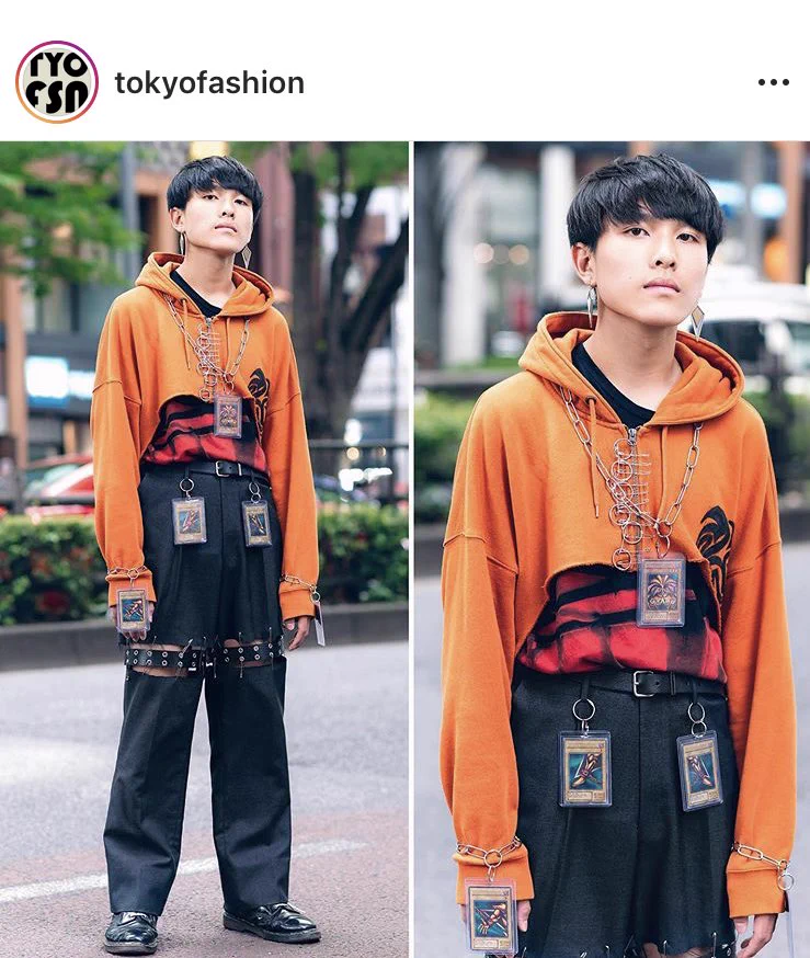 こんなところにデュエリスト！？ファッション感覚で遊戯王カードをぶら下げるやつwww