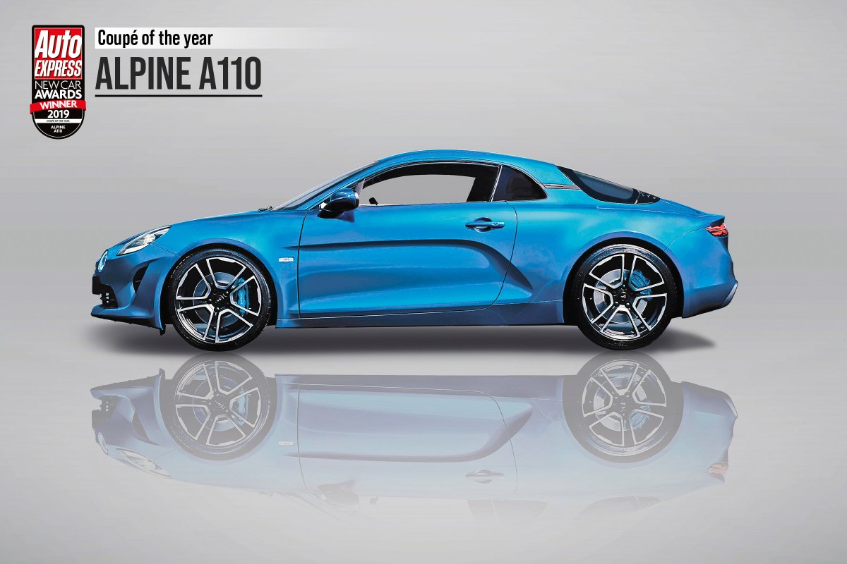 The Alpine A110 is the Auto Express Coupe of the Year 2019. Well done! aex.ae/2G0Hd3s

#AEAwards @AlpineCarsUK #Alpine