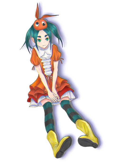 物語シリーズの推し描いた。 #斧乃木余接 