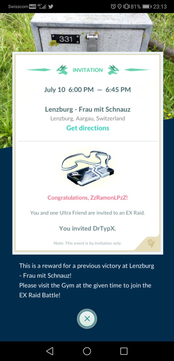 ZzRamonLPzZ's tweet photo. 😈😇
#ExRaid
#ExRaidInvite
#ExRaidInvitation
#PokemonGo https://t.co/d9mYyG5tzA