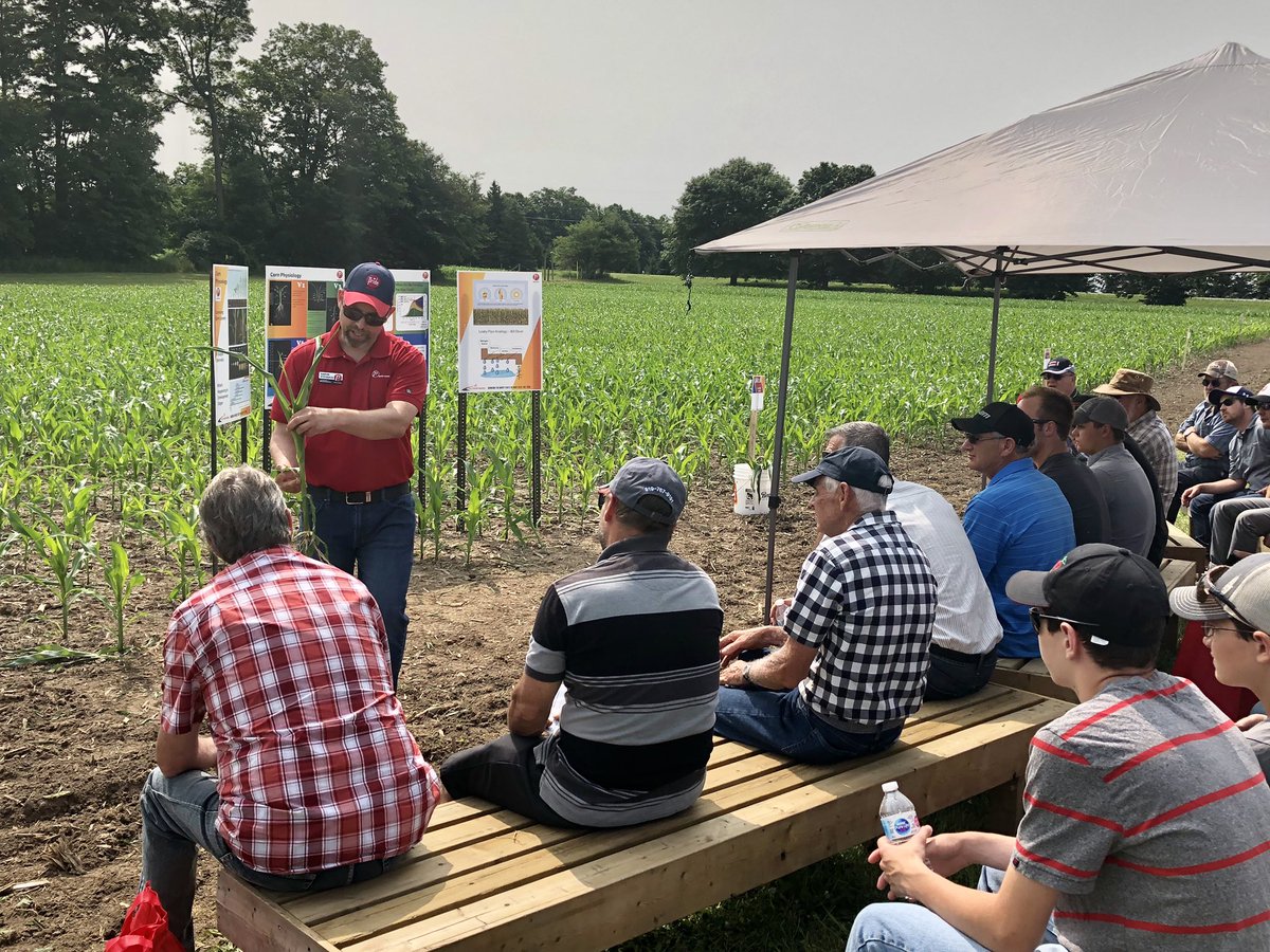 NicoleWeberAg's tweet photo. Did the speakers ever rock it at @FS_PARTNERS #BYWN19 event today in Ayr!! Huge thanks to @RossRBender @MeagGriffiths @217BrianH @amslat @aaron_stevanus @syngentacanada for the knowledge &amp; to our growers! Ready for round 2 at our Elmvale branch on Thursday at 8:30, see you there! https://t.co/eQqb4L838O