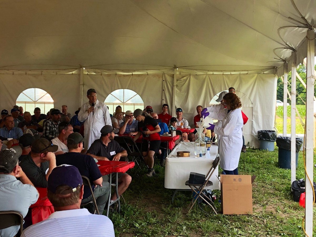 Did the speakers ever rock it at @FS_PARTNERS #BYWN19 event today in Ayr!! Huge thanks to <a href="/RossRBender/">Ross Bender</a> <a href="/MeagGriffiths/">Meagan Ioi CCA-ON</a> <a href="/217BrianH/">Brian Henze</a> <a href="/amslat/">Marvin Talsma</a> <a href="/aaron_stevanus/">Aaron Stevanus</a> <a href="/syngentacanada/">Syngenta Canada</a> for the knowledge &amp; to our growers! Ready for round 2 at our Elmvale branch on Thursday at 8:30, see you there!