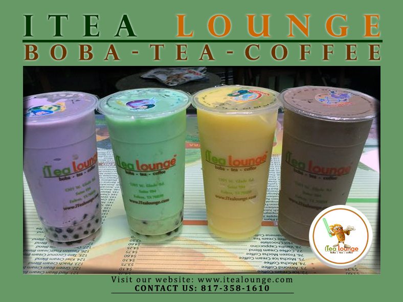 iTeaLoungeShop's tweet photo. We have a variety of nutritious and luscious hot and cold drinks where you can choose from and a very cozy area where you can relax.
https://t.co/KtDBrUYTb6
#IteaLounge
#TeaHouse
#TeaShop
#BobaTea
#Tapioca
#BobaTeainMyArea
#BobaTeaNearMe
#BobaTeaDallasTX
#CoffeeShopNearMe https://t.co/B2jnLP98Iw