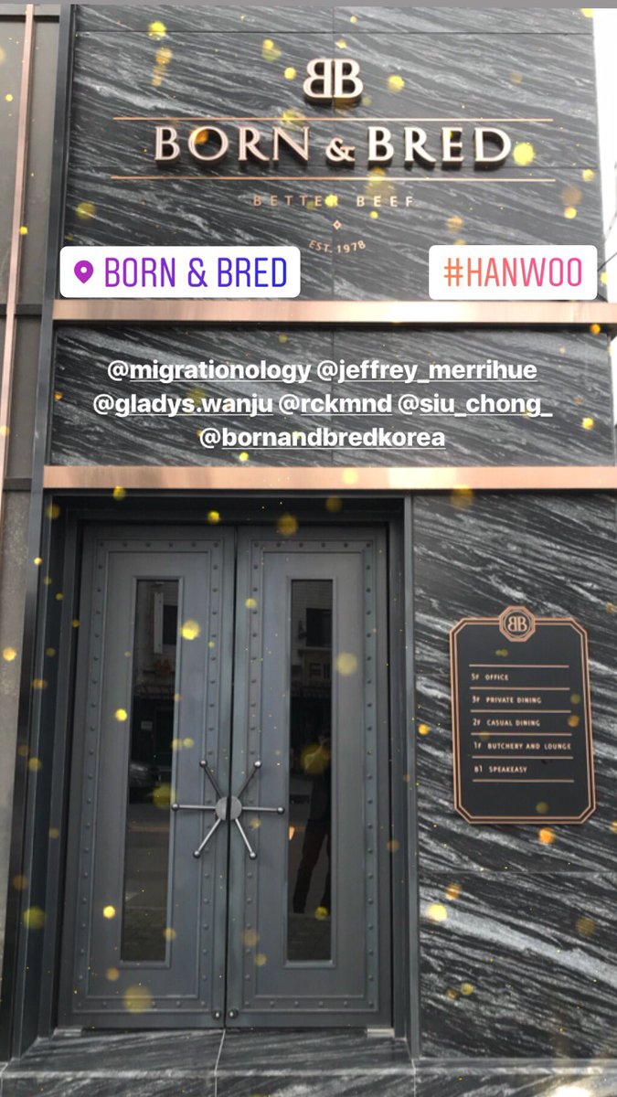 FineDiningExp's tweet image. The most exclusive beef meal ever - Born and Bred #Seoul 🇰🇷 Pics from my Instagram story.  Cuts from the same 28-month female #Hanwoo 🐮 Chateaubriand sirloin ribeye tenderloin blade short rib and inside skirt sashimi. Full video from @migrationology 👉🏼 bit.ly/2XccJ9d