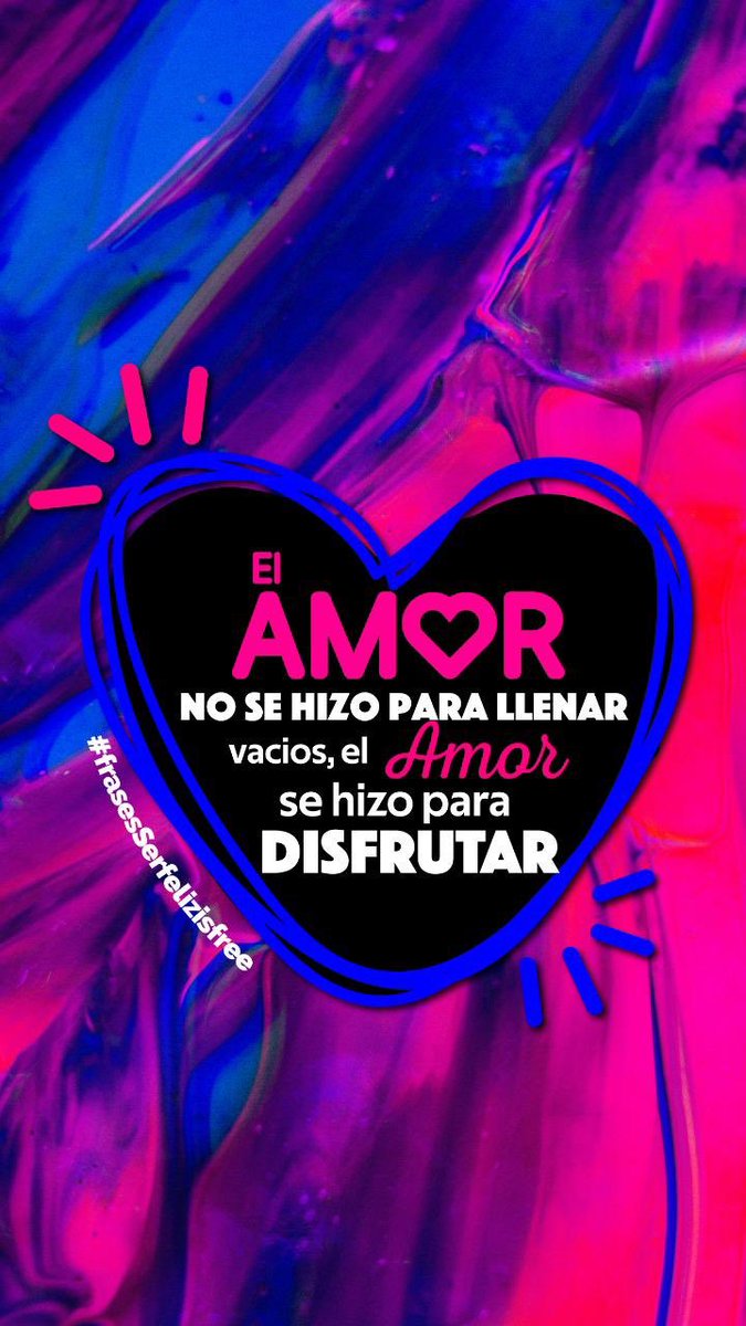 Ama amándote, ama construyéndote.
El amor es la aceptación del otro tal cual es, no la construcción de los demás tal cual queremos que sean. 
Ama libre de todo, hasta de ti! #SerFelizIsFree #SerFelizIsFree4All