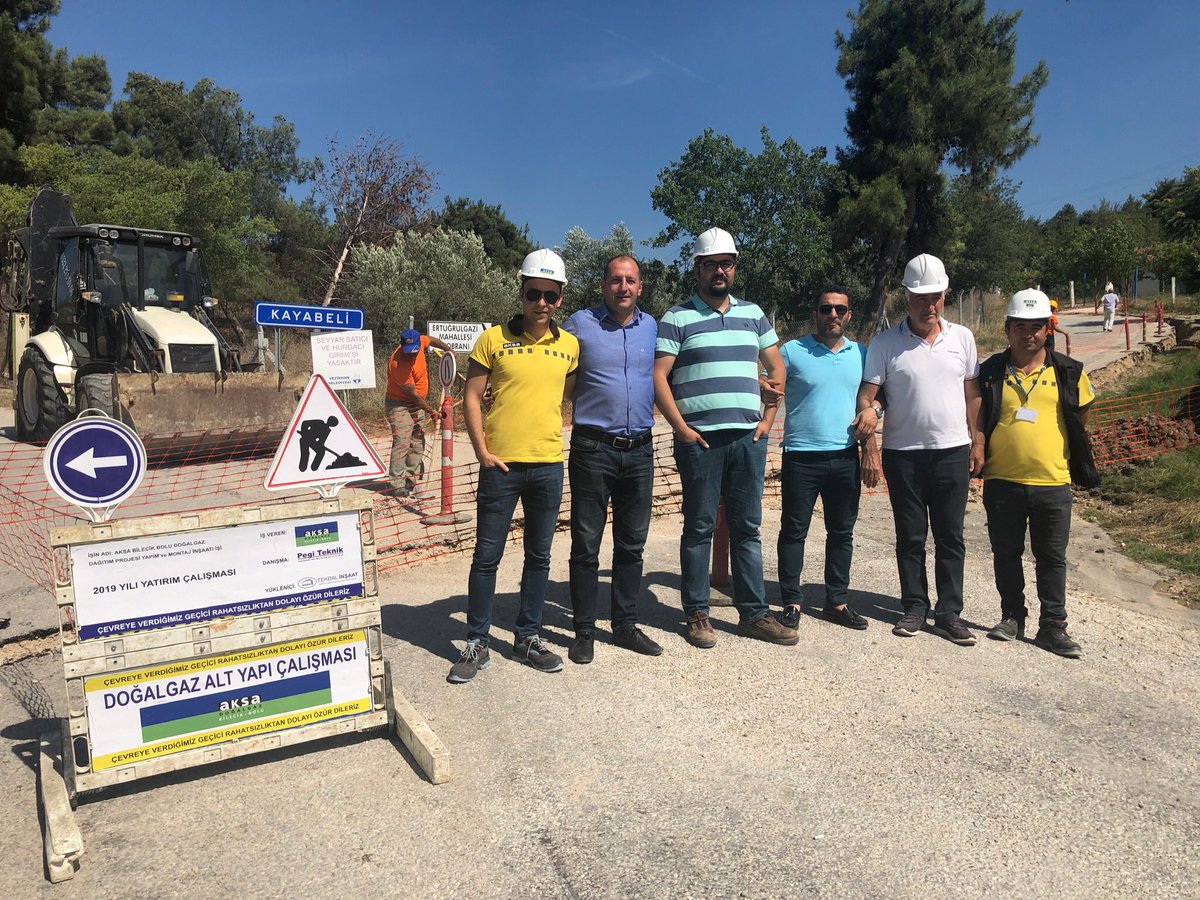 2019 Yatırım Yılı kapsamında altyapı çalışmalarımıza başladık. Hepimize kolay gelsin.