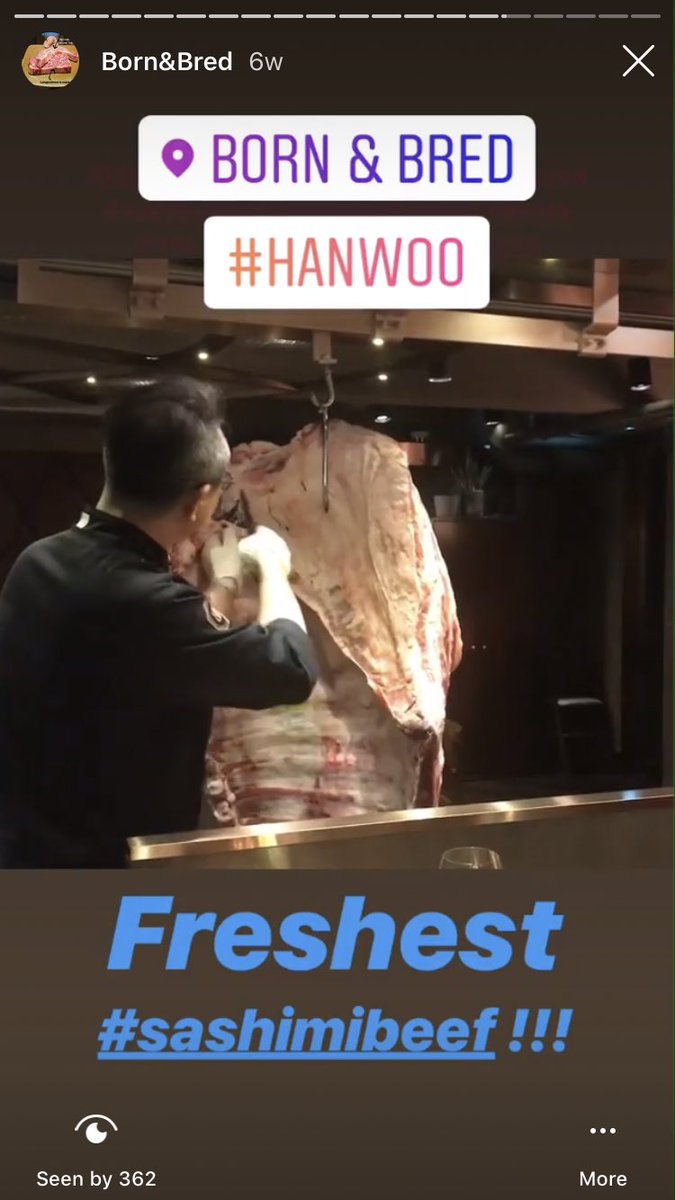FineDiningExp's tweet image. The most exclusive beef meal ever - Born and Bred #Seoul 🇰🇷 Pics from my Instagram story.  Cuts from the same 28-month female #Hanwoo 🐮 Chateaubriand sirloin ribeye tenderloin blade short rib and inside skirt sashimi. Full video here @migrationology 👉🏼 bit.ly/2XccJ9d