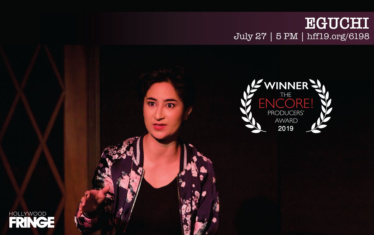 PaperTrailsPlay's tweet image. "My family’s last name is Eguchi, meaning 'mouth of the stream.' Pretty, but... It gets a little complicated."

Come see EGUCHI, part of PAPER TRAILS - 7/27 @ 5pm! 

Tickets available here: hollywoodfringe.org/projects/6198?…