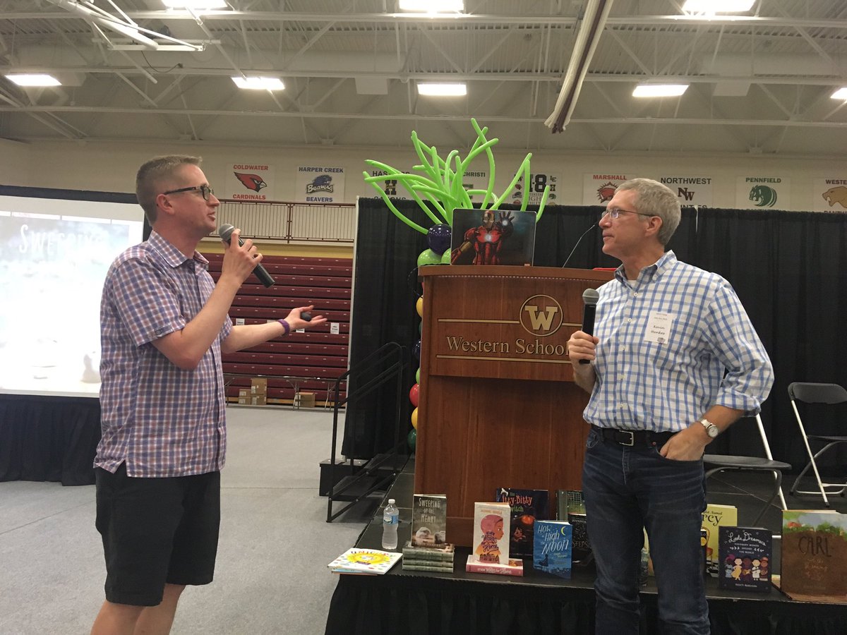 runningteachmom's tweet image. That’s a wrap for Nerd Camp 2019! #nerdcampmi2019 Late nights at the Nerd House, amazing educators, some of the most outstanding and friendly authors and illustrators you’ll ever meet, and too many memories to name.