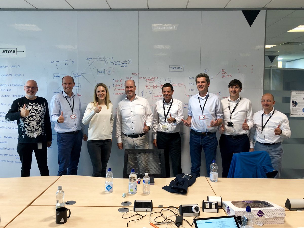 EBledau's tweet photo. If we’ll fundamentally change the way we run projects, then surely we must adapt our #portfolio steering?We ran a workshop with our partner #dxc today to get expert advise and firsthand insights.Intense discussions with lots of #foodforthought 
#Uniper #DigitalTransformation https://t.co/6IV7kiJbTi