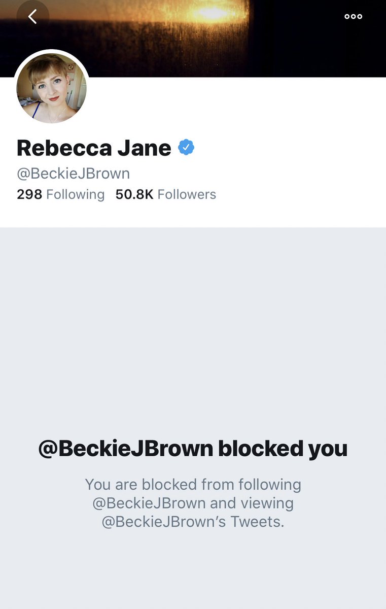 FATARMS__'s tweet photo. @cringeymonster Noticed I was blocked...blocked her in return https://t.co/pPSpdLYufj