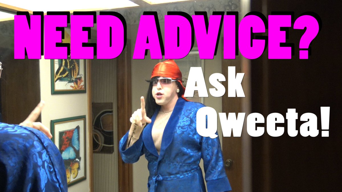 GetDatQweeta's tweet image. Need Advice? Ask Burning Questions 4 da Qweeta Show @ youtu.be/3-cVp_H5CI8   COMMENT, LIKE &amp;amp; SUBSCRIBE!
#GetDat #GetDatQweeta #Qweeta #youtuber #youtube #newshow #ghettogirl #funny #comedy #loveadvice #love #YAASS #hiphop #music #singing #rapping #rap #reactionvideo #bloopers