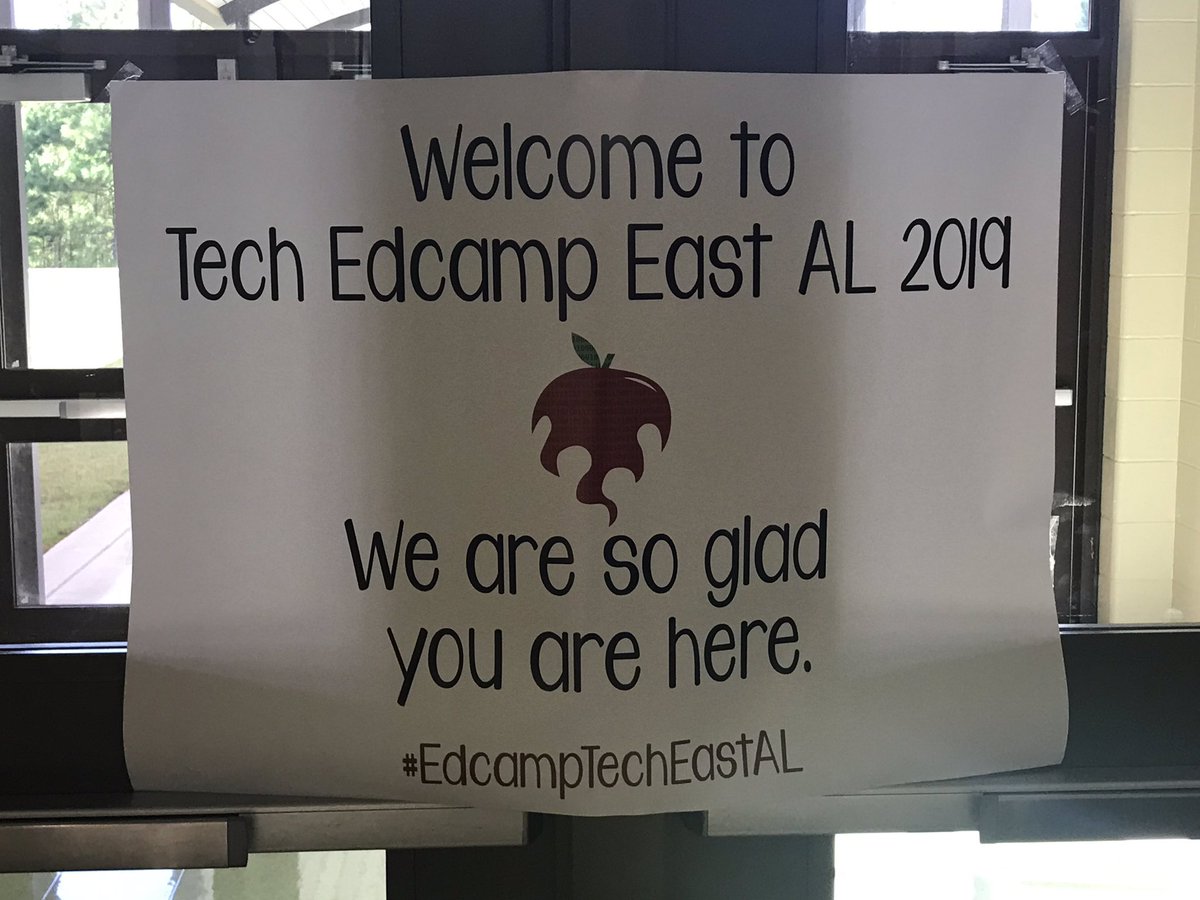 rayfordwill_'s tweet photo. Had fun hosting Tech Edcamp East Al today. I hope you all enjoyed your time at LHS! #EdcampTechEastAL https://t.co/LhWztG3NdL