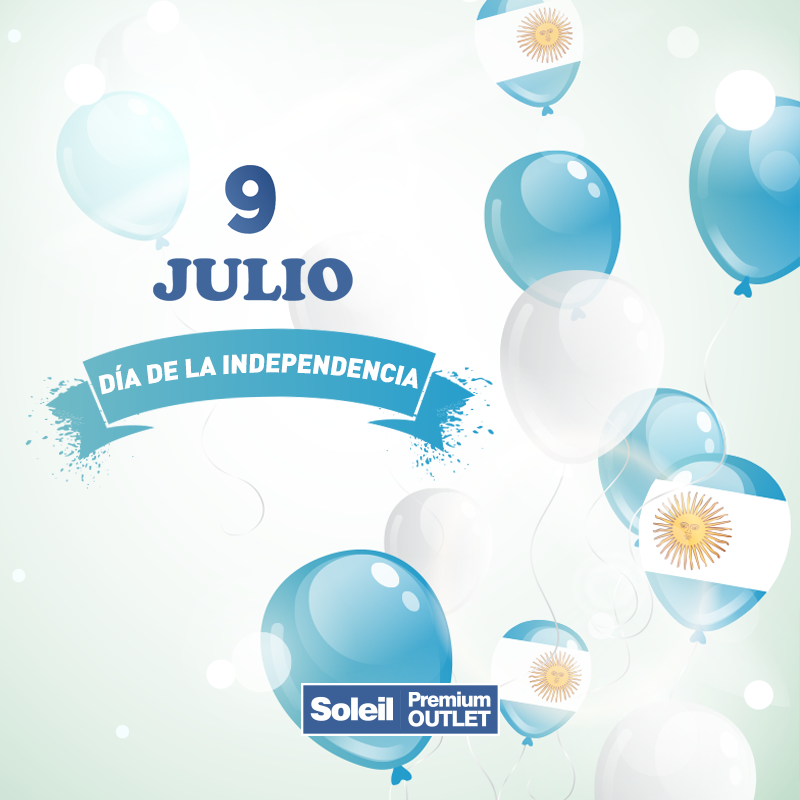 SoleilOutlet's tweet photo. 🇦🇷 "Si somos libres, todo nos sobra." José de San Martín. ¡Feliz día de la Independencia! 🇦🇷 https://t.co/fT0eQ4rIKF