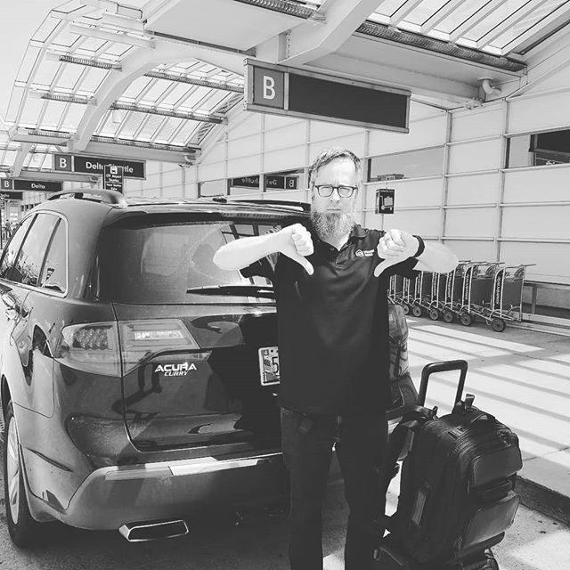 Bienko's tweet photo. Congrats to @whurley our first DC #efshuttle client. While he withheld payment and gave us 2 stars, his glowing review included "driver missed numerous exits" "miraculously made my flight" "wont do this again" and more #efjourney https://t.co/gBqJnfyWri https://t.co/bUuCsFylgP https://t.co/0vdSUvRivP