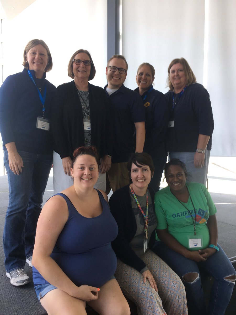 cbrolltide's tweet image. ⁦@OK_HPERD⁩ state report!! Thanks to Oklahoma AHPERD for being the best host state EVER!!! #ssldc