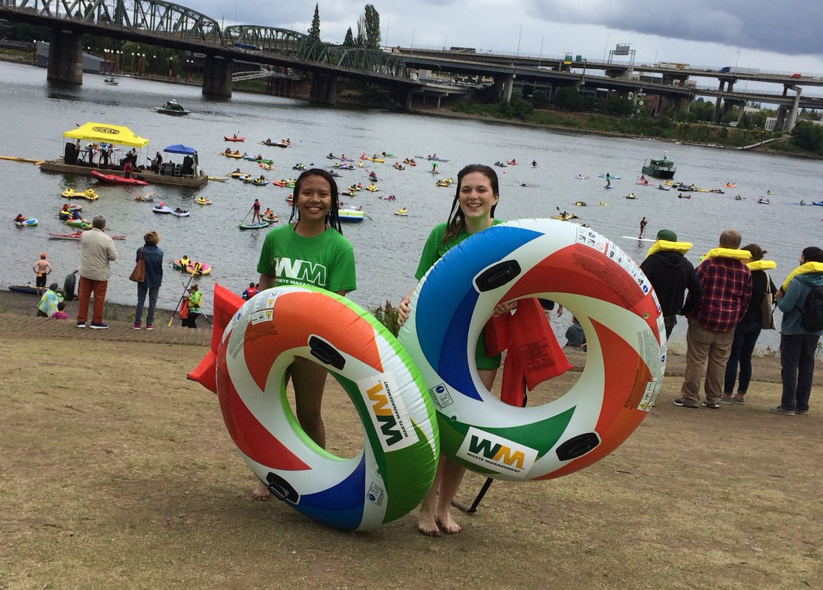 WMOregon's tweet image. The countdown is on! Again this year, @wastemanagement families will take to the Willamette River to celebrate stewardship &amp;amp; safety @TheBigFloat. Why do we do it? It's part of WM's commitment to vibrant, livable communities for @PortlandBPS @OregonMetro. See you Saturday!