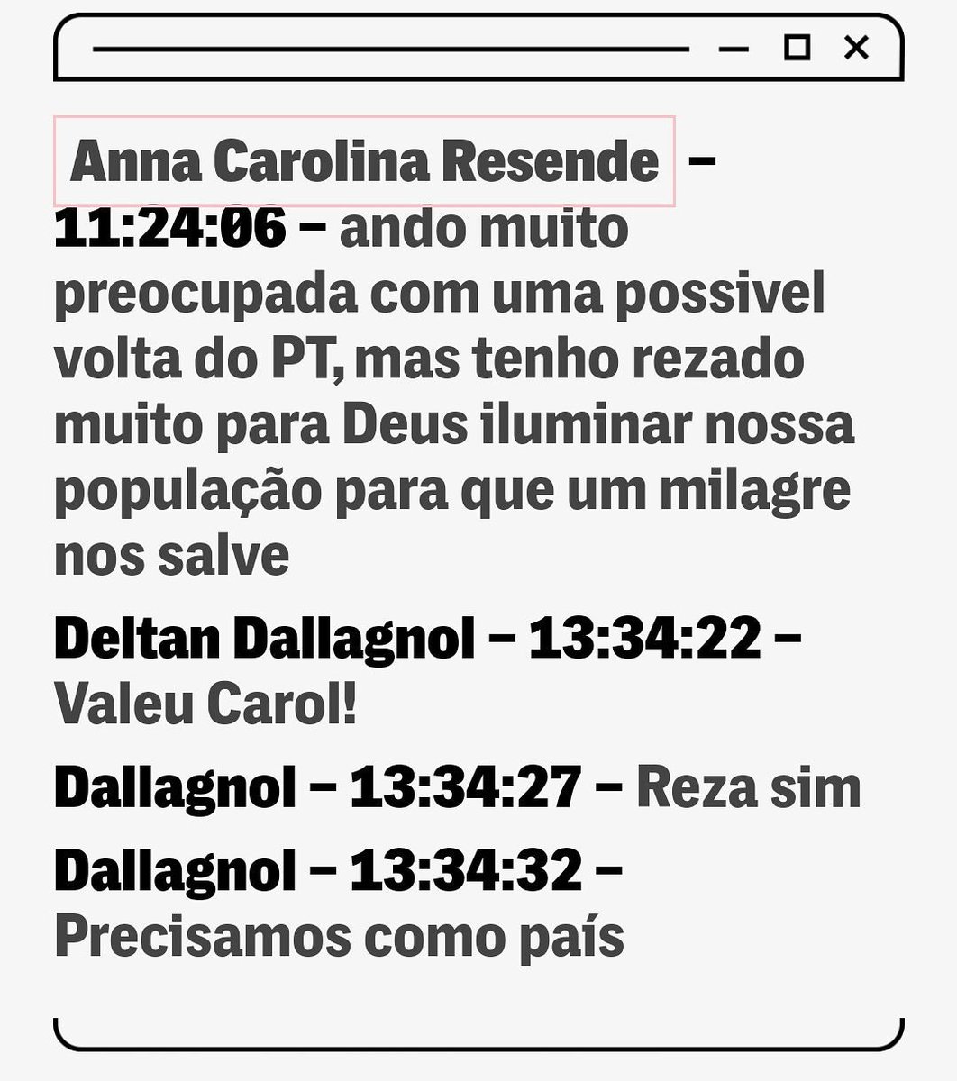 É muito isento esse Deltan, né?