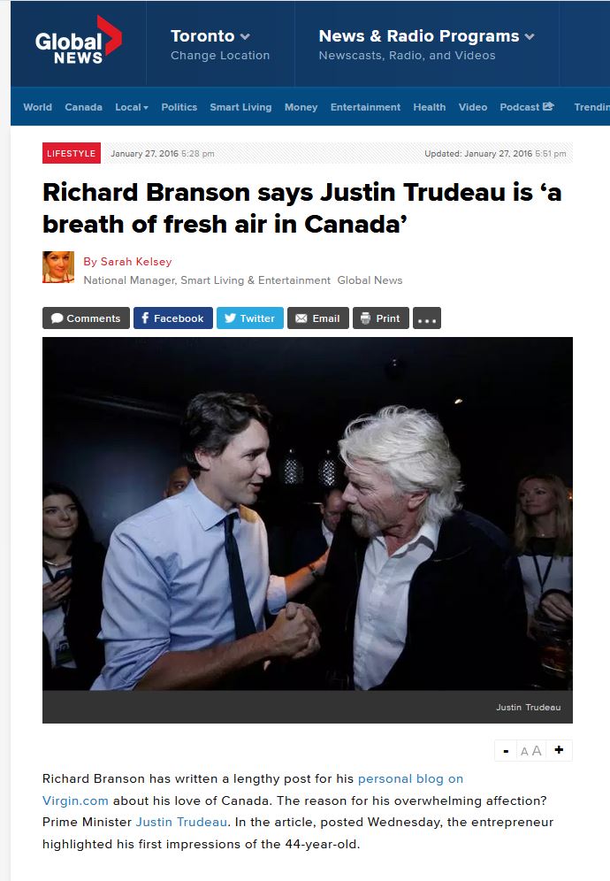 Richard Branson is tied to NXIVM. It came out in the trial that they partied on his private "Necker Island". Interestingly, he advertises it as a guest resort for up to 34 ppl, "with additional rooms for six children". (Are the children not guests?)Another Trudeau pal.