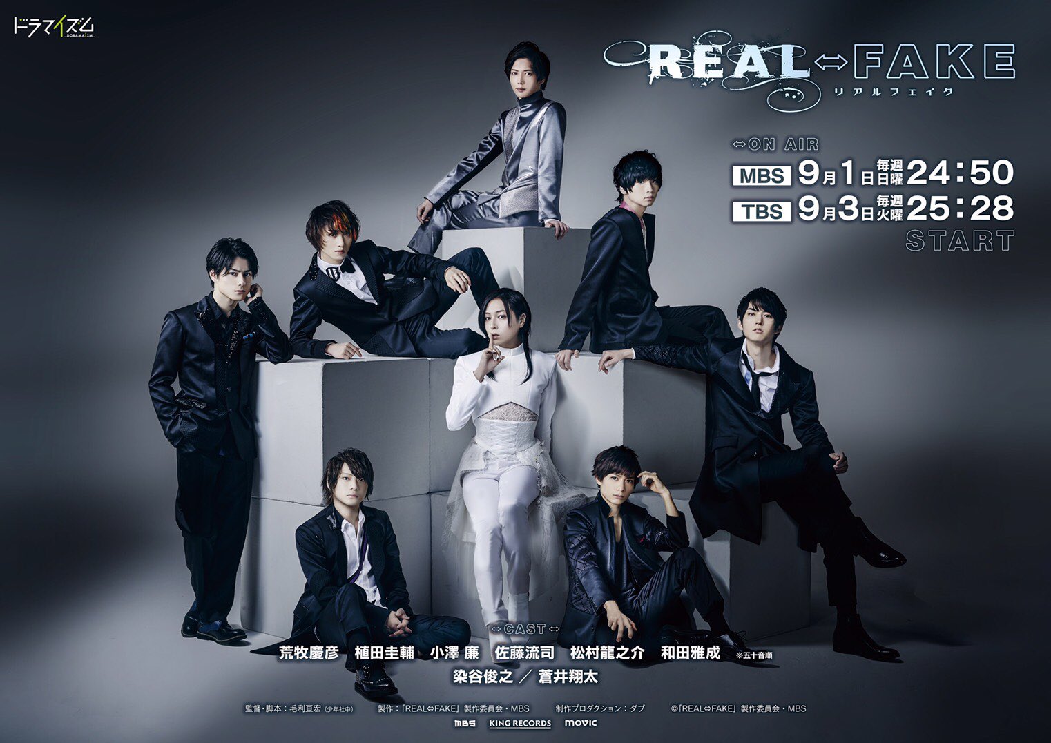 ドラマ REAL⇔FAKE CD 瀬名征行 和田雅成 まとめ売り BD】REAL⇔