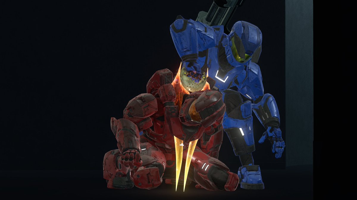 Sol_Vasum's tweet photo. #BlueTeamWeek
Pointybits.
The true god emperor of Halo armors dethroning the false emperor, 2557 (colored. Oversaturated actually. Halo 5 looks like plastic) https://t.co/k2Vyl44s5M