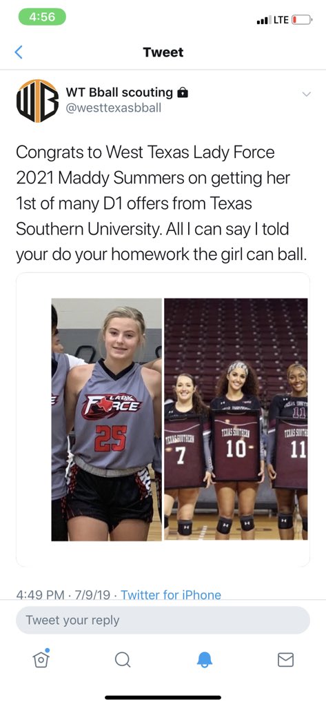 Brucemccowan27's tweet photo. Soo proud or my girls and our program. We definitely have a program for college coaches to watch. #LadyForce #WaveMakerz @yazzz02 @lyssathegreat @Maakaylaa_33 @30_nesha https://t.co/ZNafpGSR4z