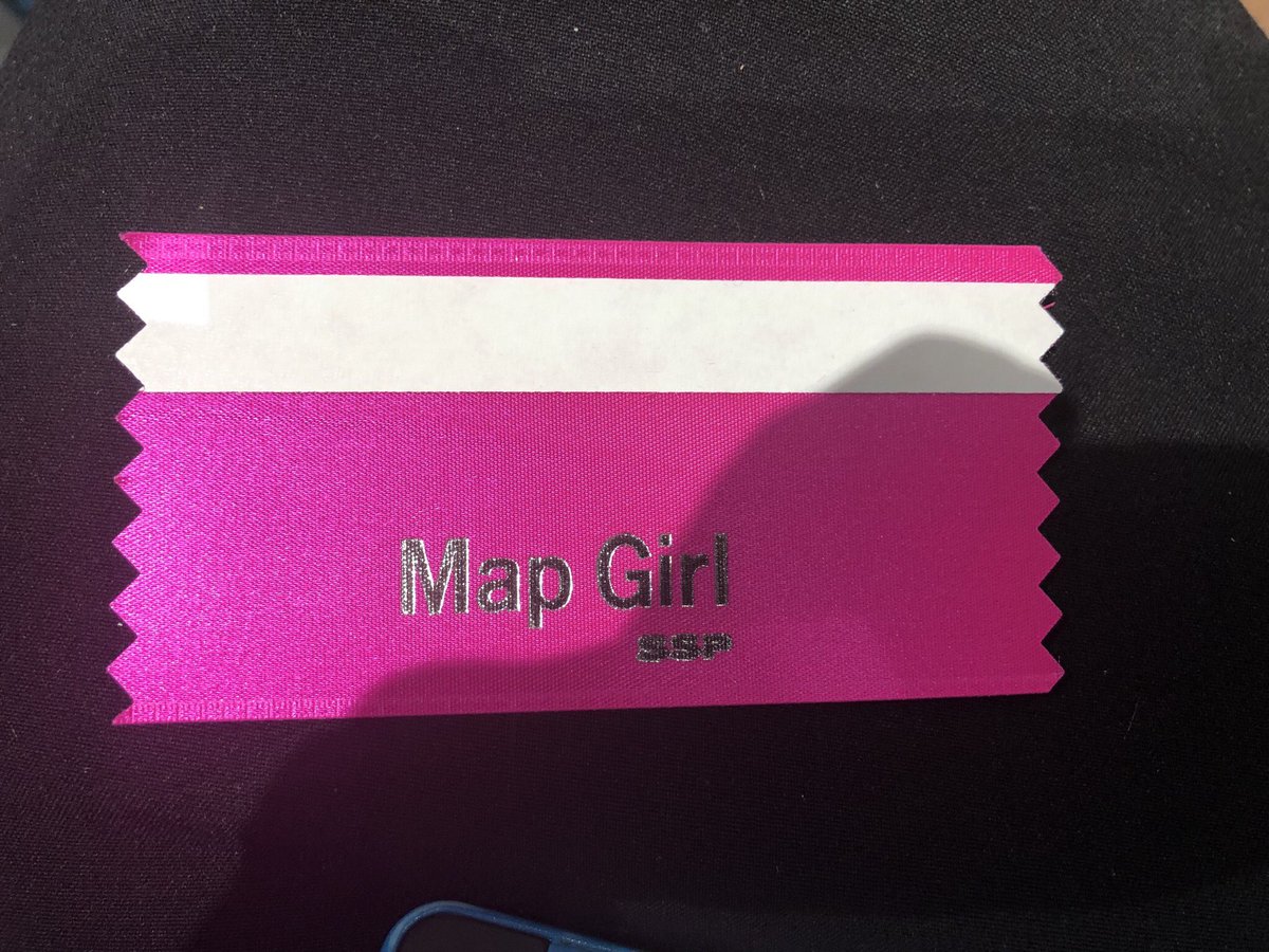 CarrieTurners's tweet image. Girl power!! #esriuc #girlpower #mapgirl