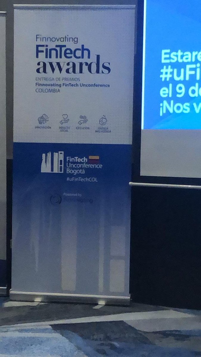 appkupi's tweet photo. @appkupi presente en #uFinTechCOL @FinnovatingHub evento que reúne a los CEO del sector #fintech @colombiafintech https://t.co/CPiwf1calv