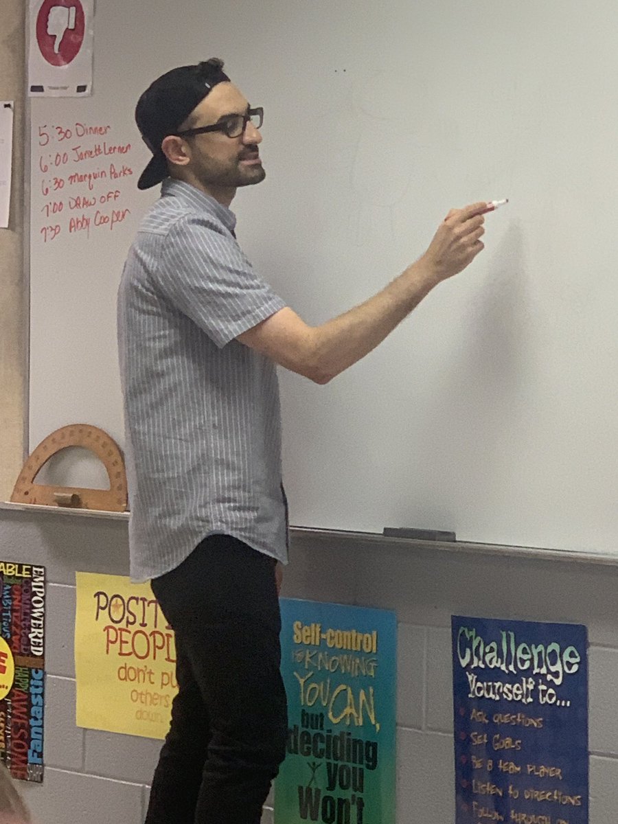 patrickontwit's tweet image. @Jarrett_Lerner in action at #nerdcampmi2019...