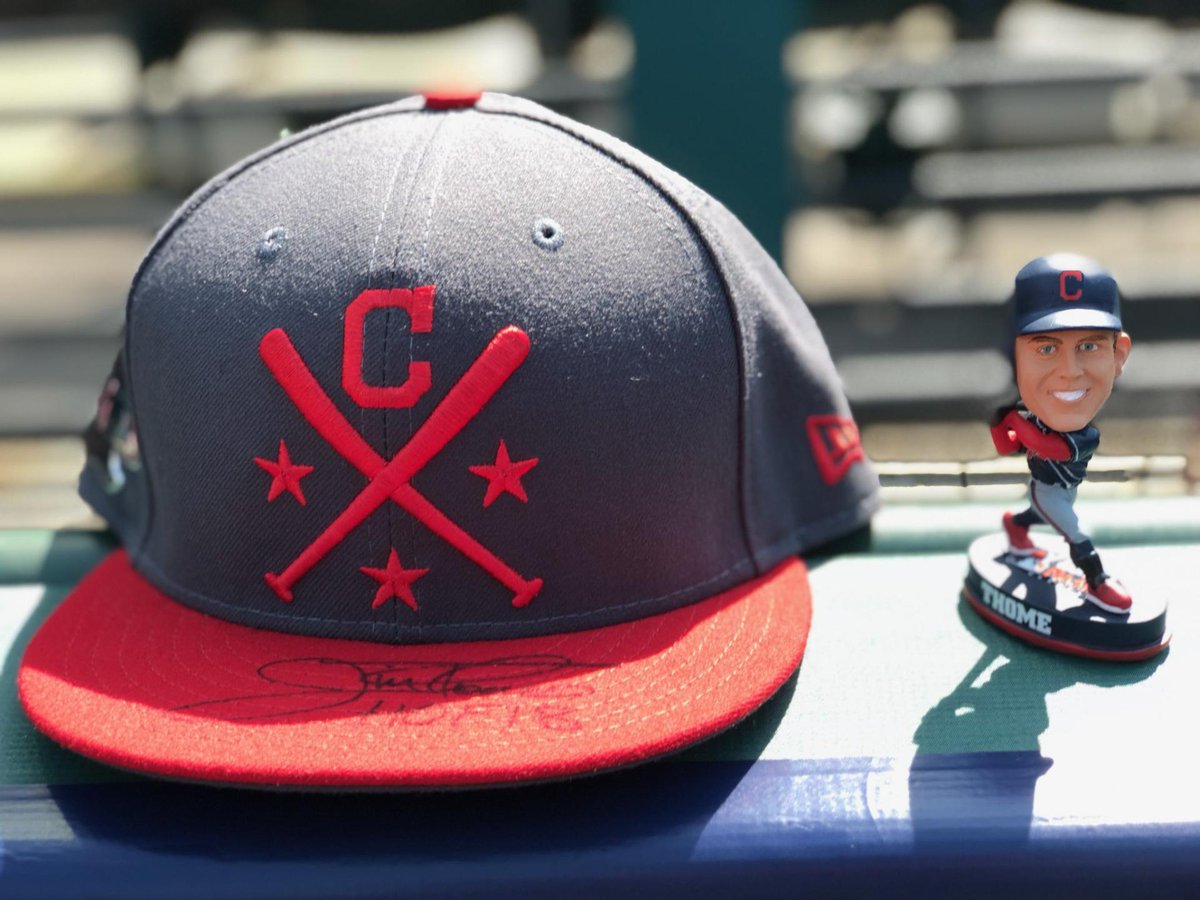 Jim Thome and <a href="/TheMayorsOffice/">Sean Casey</a> are having a blast in Cleveland!

Catch them on #MLBTonight right now and RETWEET for a chance at this bobblehead &amp; Thome-signed #AllStarGame <a href="/NewEraCap/">New Era Cap</a>!