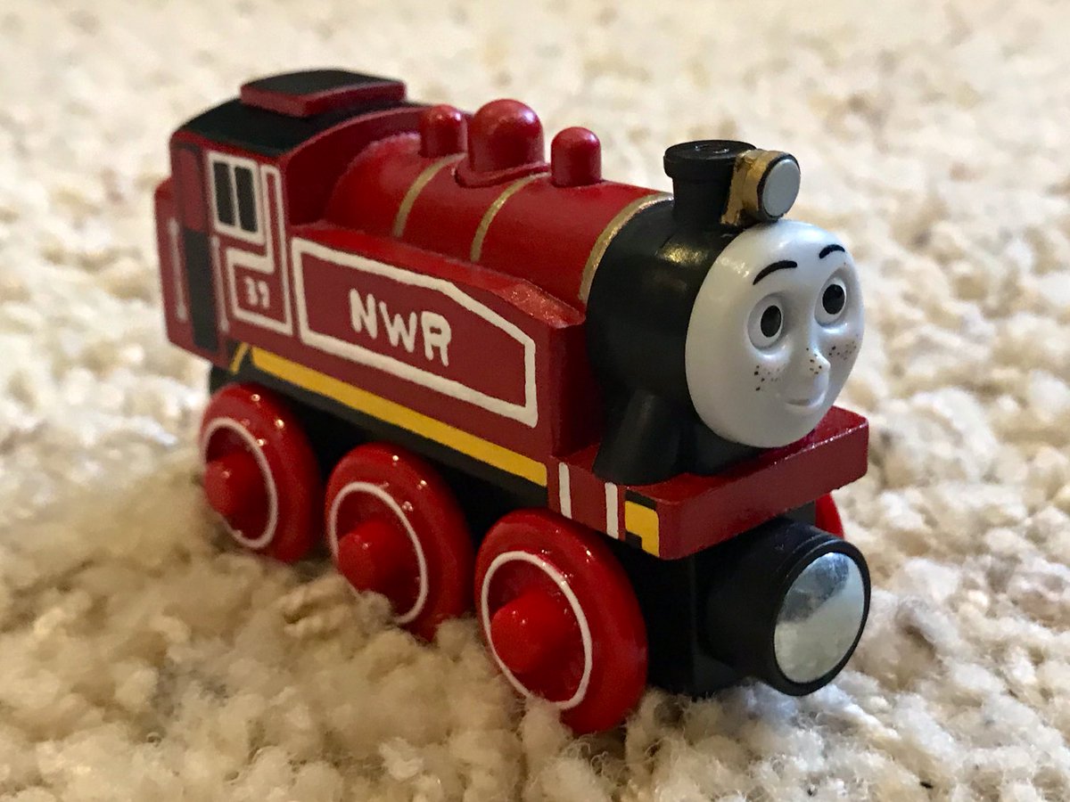 wooden railway rosie