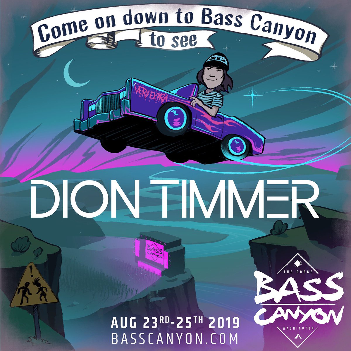 Gonna give away some more Bass Canyon tix! Just follow me &amp; @basscanyon then RT this for a chance to win tickets for u and a friend!! 😊

Winner will be announced on Friday! 🔊🕺 #BassCanyon2019