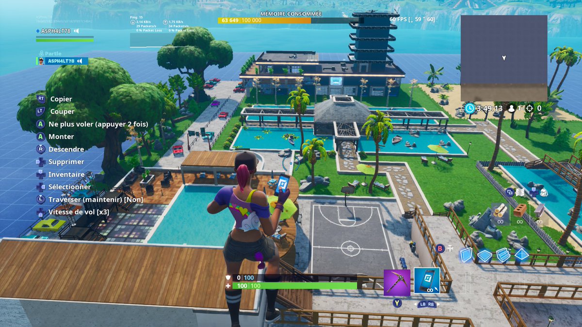 Matt_taret's tweet photo. #fortniteblockparty 
Avec un ami on vient de finir notre BLOCK sur le thème de L'ÉTÉ !🌅🌴 Plage, piscine, hotel, sport...tout y passe ! 
On espère qu'un jour il finira sur la map 🤞 https://t.co/hrjLMEOL2f