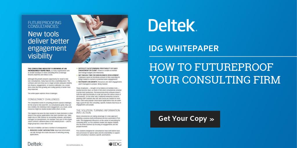 How do you Futureproof your Consultancy?  Find new tools to deliver better engagement visibility with this new whitepaper from <a href="/IDGWorld/">Foundry</a> ow.ly/g1Lq50uCI4C