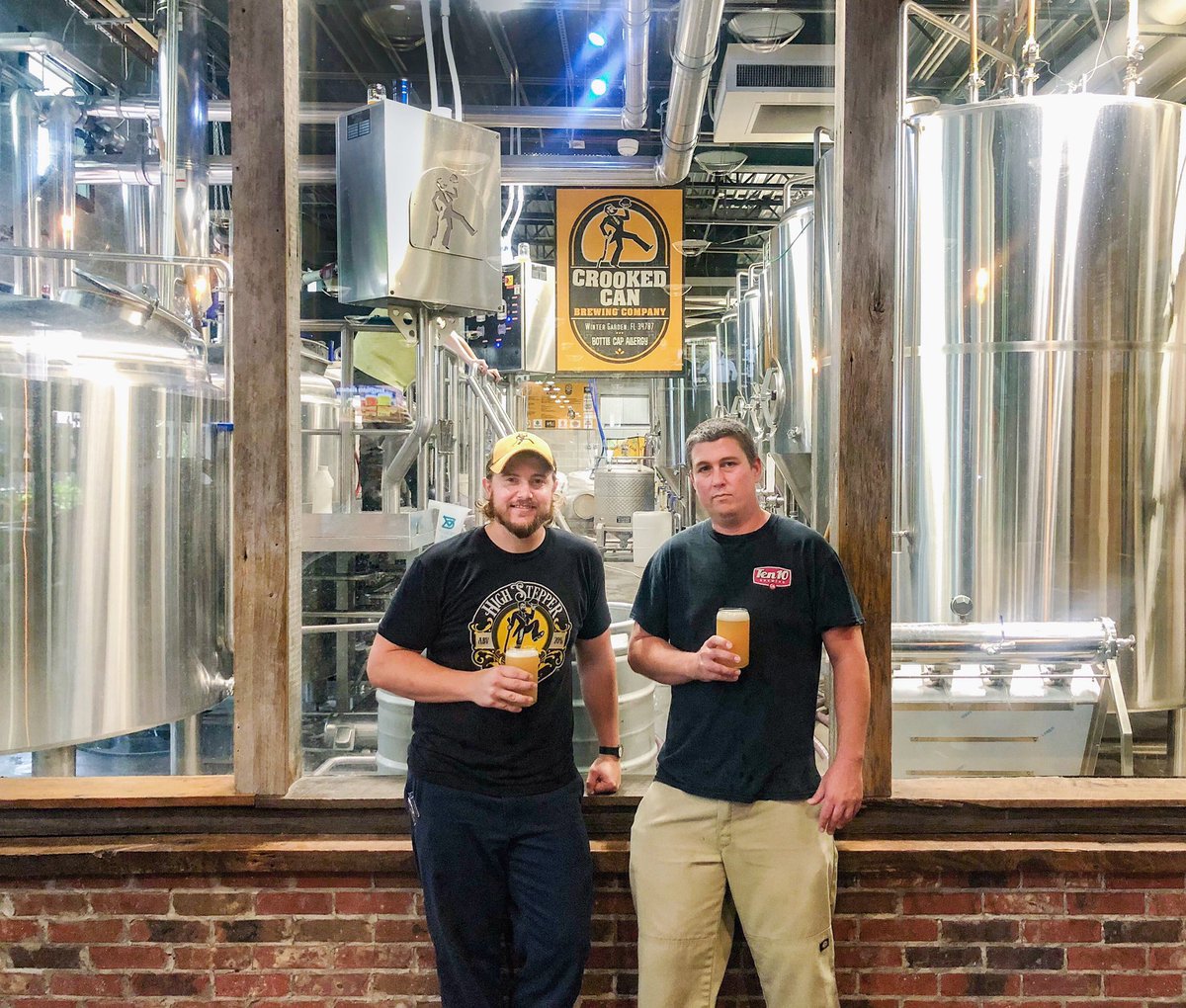 🚨Collaboration is Brewing🚨

We teamed up with <a href="/BrewingTen10/">Ten10 Brewing</a> to create a Hoppy Pilsner for an upcoming beer pairing dinner at Publix Apron’s Cooking School.

Check out our story for all Brew-Day Fun.
🍻🍻

#CrookedCanBrewingCompany #GetCrooked #BottleCapAllergy #Ten10Brewing
