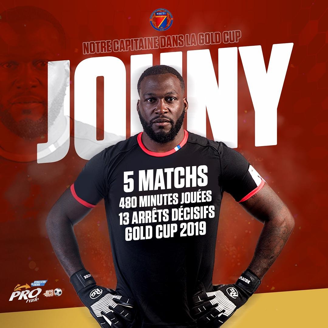 fhfhaiti's tweet photo. Nap fèw KONNEN ke GADYEN nou #CAPITAINE nou #JhonyPLACIDE JWE yon gwo #GOLDCUP pou peyi nou #13ARRÊTSdecisifs👏🏽 #5Matchs🙌🏾
#MESYEyoRÈD💪🏾 #RANTREnanFoutbòlla #FHF2019 #KiteBoullaWoule⚽🇭🇹 https://t.co/evOdagsqrq
