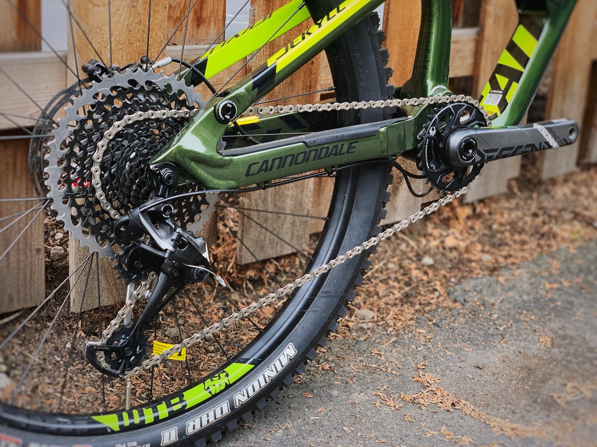 greggscycle's tweet image. Need a little color on this gloomy day? Check out the @ridecannondale Jekyll! This capable all-mountain bike is perfect for northwest single track. Come by and try one out!