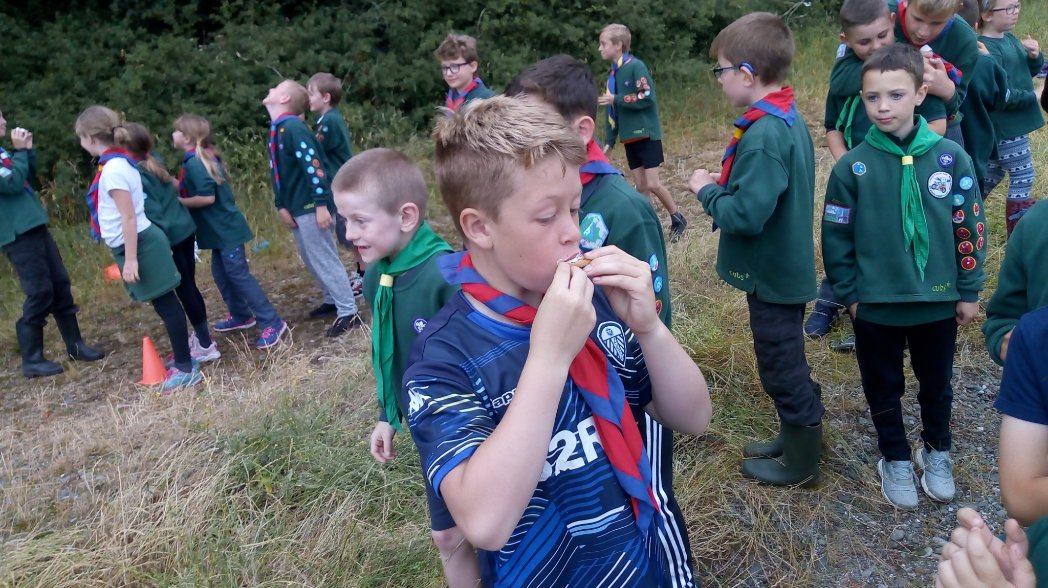 17BarrowScouts's tweet photo. Scrabble #WideGame, food, silly races - great end of term night with @1st7thBarrow at @WoodlandTrust's Sea Wood https://t.co/bLe88nDpPK