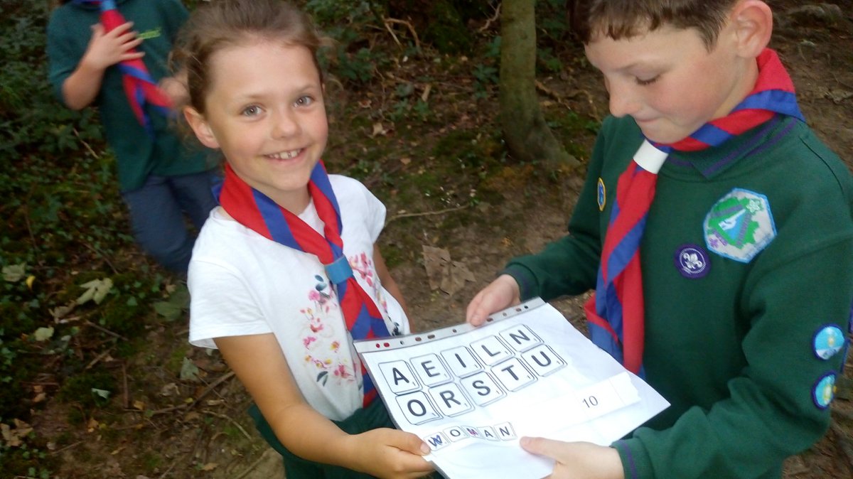 17BarrowScouts's tweet photo. Scrabble #WideGame, food, silly races - great end of term night with @1st7thBarrow at @WoodlandTrust's Sea Wood https://t.co/bLe88nDpPK