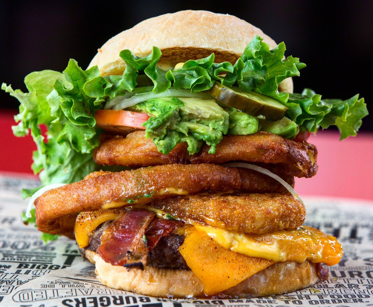 teddysburgers's tweet image. Tag someone who could take this big ol’ burger down 😳🍔 It’s ok to tag yourself too 😂 #KanakAttack