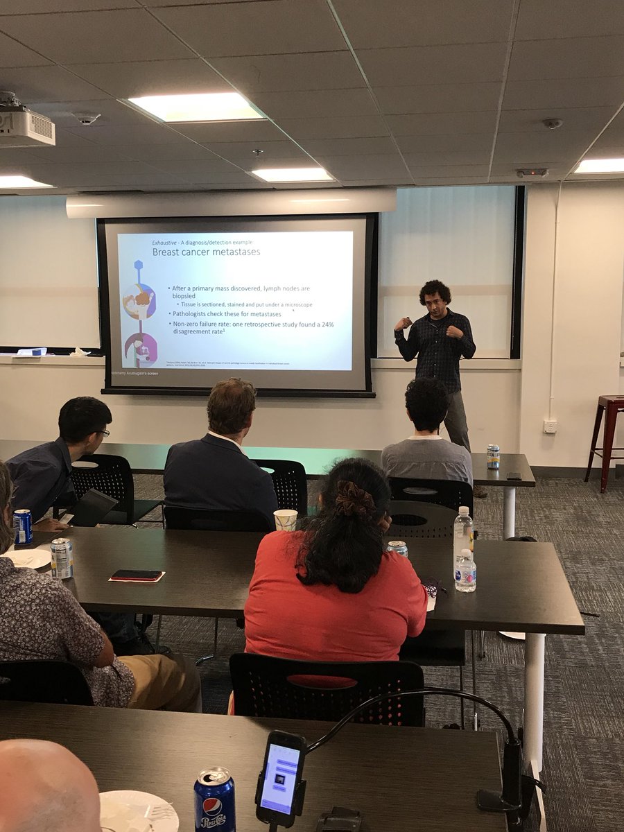 Application of #AI for exhaustive data sets - Breast cancer metastases