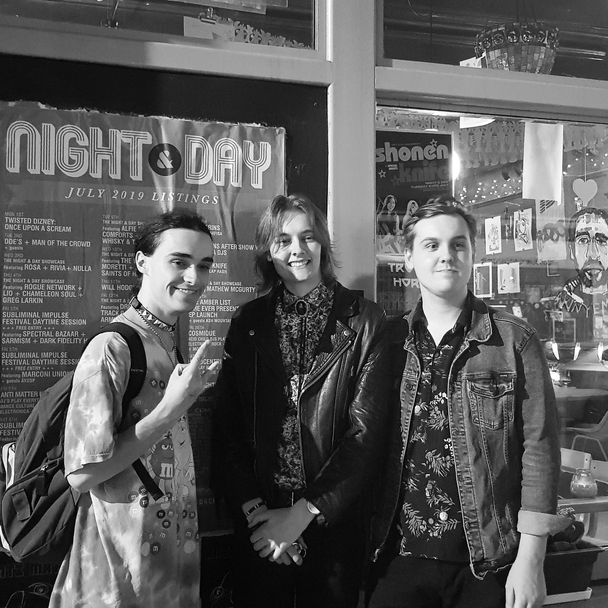 AtomDriveMusic's tweet image. Thanks to @nightanddaycafe for having ATOM DRIVE. Thank you also to everyone that came, it felt so good to be back on stage. Well done to @alfiesky_ too, the set sounded fire as always.